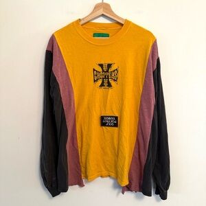 Poor Parker West Coast Choppers Split Long Sleeve Custom 1/1 Tee